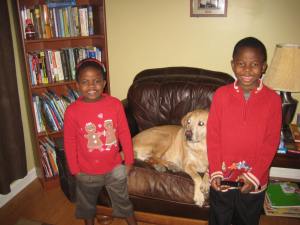 Palmer and Addie December 2012